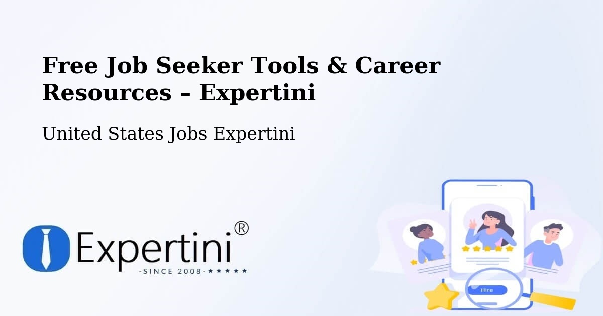 Free Job Seeker Tools & Career Resources – Vernon - Vernon, United States Jobs Expertini